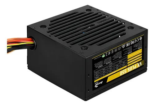 FUENTE DE PODER AEROCOOL 550W REALES, vista 2